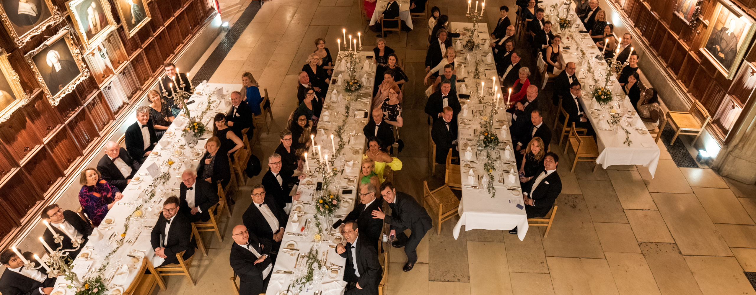 Opening Doors and Venues conference gala dinner black tie kings college cambridge